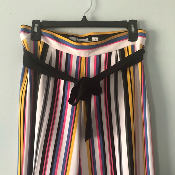 LENA GABRIELLE Striped Wide Leg Pants NWOT - Picture 3 of 8